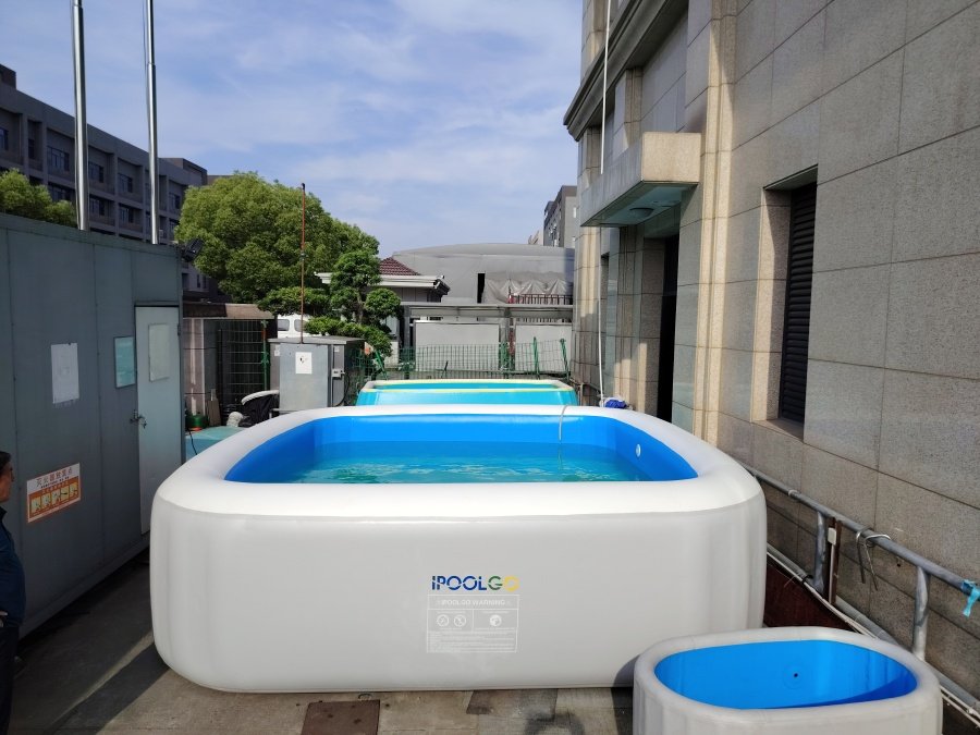 IPOOLGO POOL RECTANGULAR HOT SALE â€” Electric Pump & Repair Kit